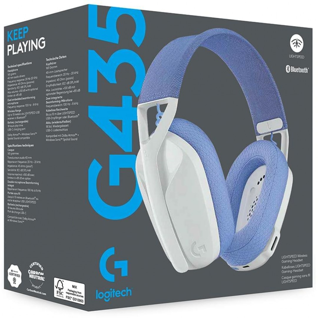 auricular-logitech-g435-white