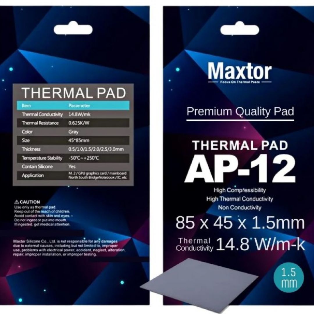 pad-termico-maxtor-ap12-85x45x15-148w