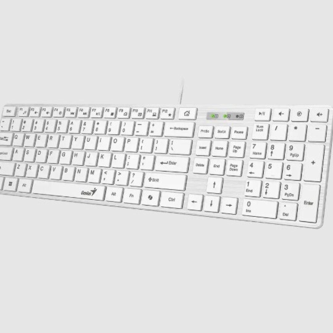 teclado-genius-slimstar-126-white